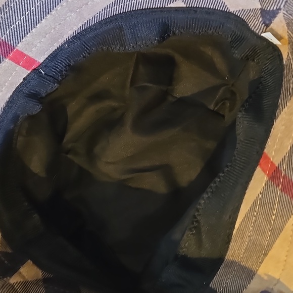 Designer Inspired Tan Suede-Like Plaid Bucket Hat - Picture 4 of 6